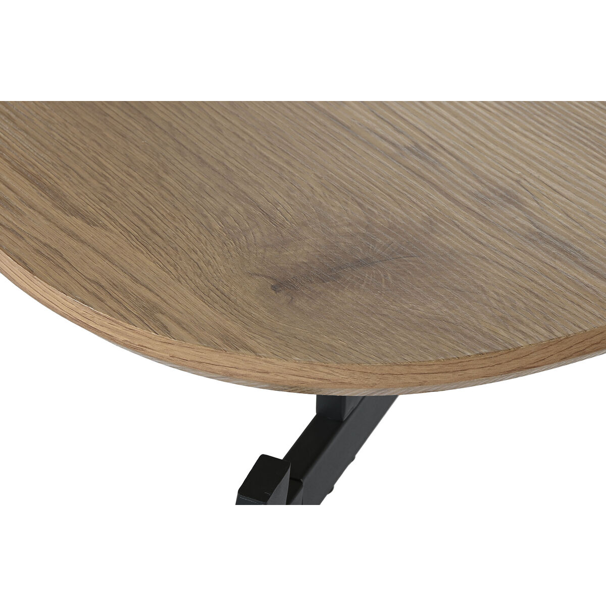 Mesa de Centro Home ESPRIT Negro Natural 115 x 60 x 40,5 cm