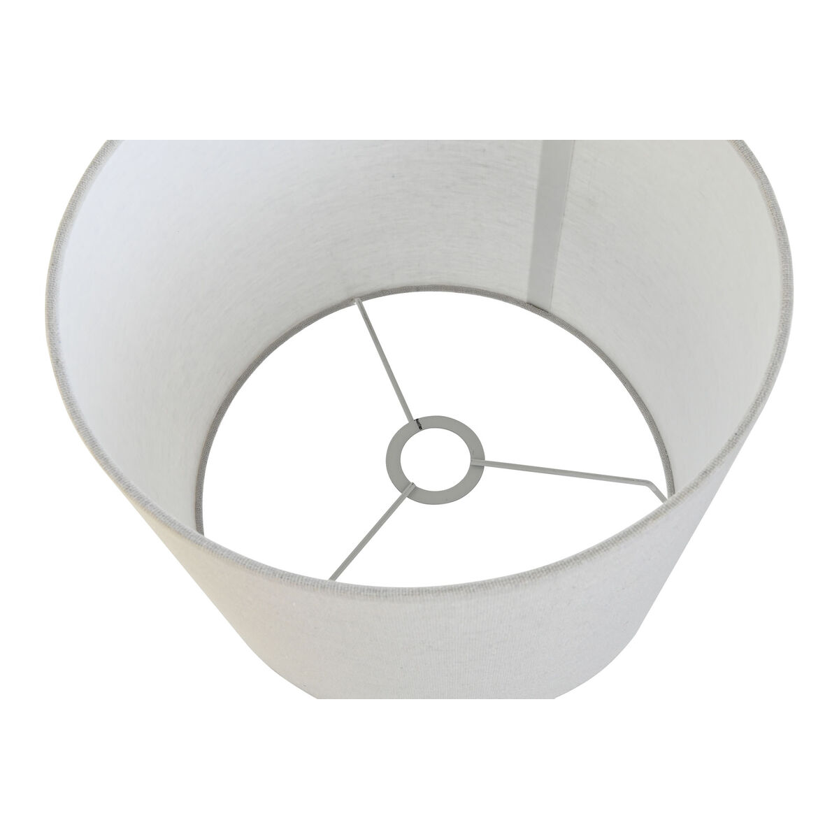 Pantalla de Lámpara Home ESPRIT Beige Lino Metal 40 x 40 x 28 cm (2 Unidades)