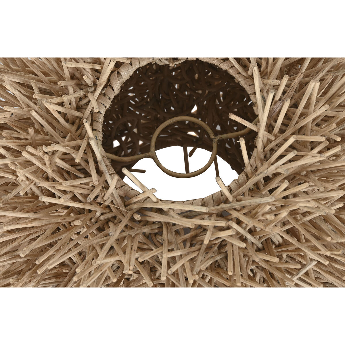 Pantalla de Lámpara Home ESPRIT Natural Bambú 66 x 66 x 52 cm