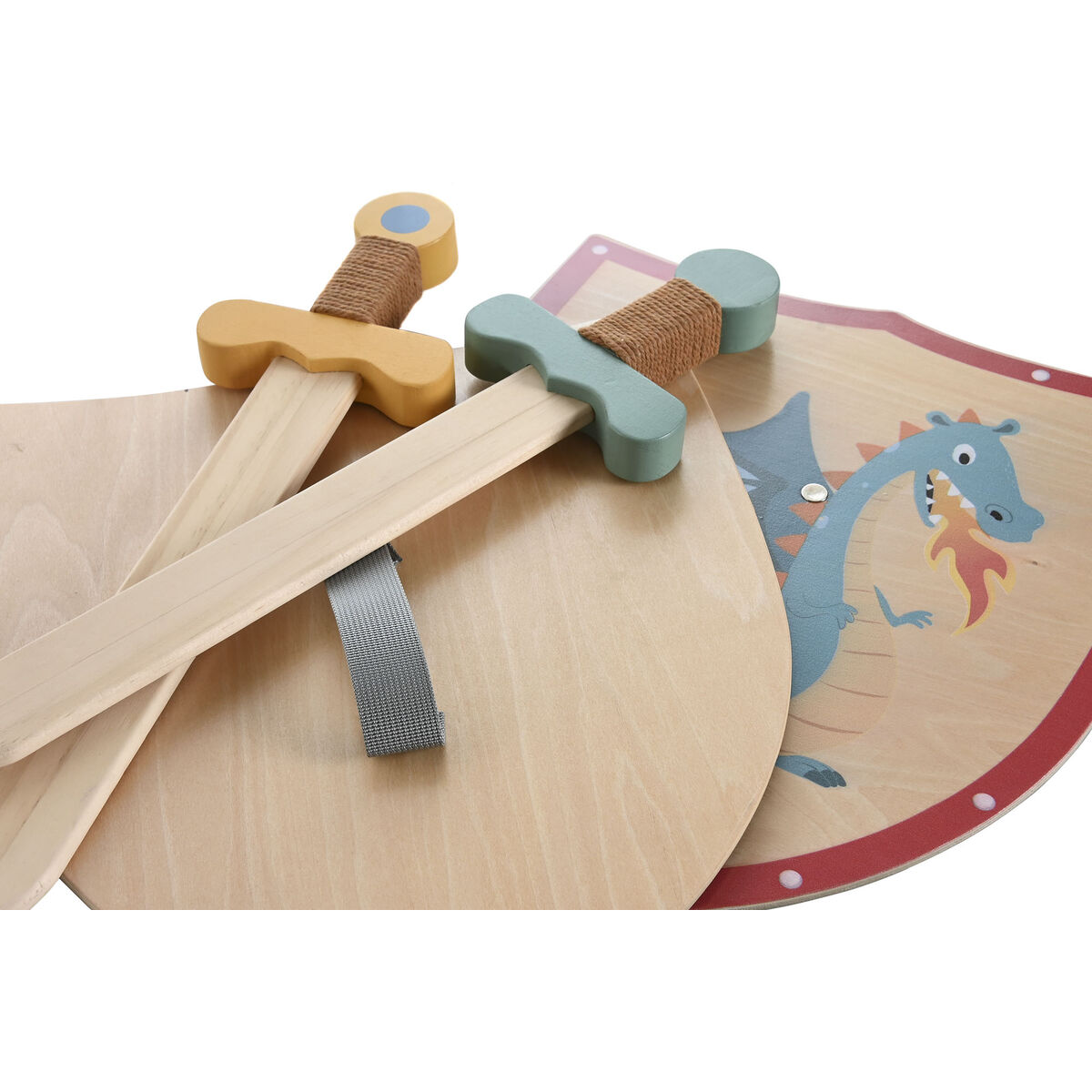 Espada de Juguete Home ESPRIT 28 x 0,5 x 33,5 cm (2 Unidades)