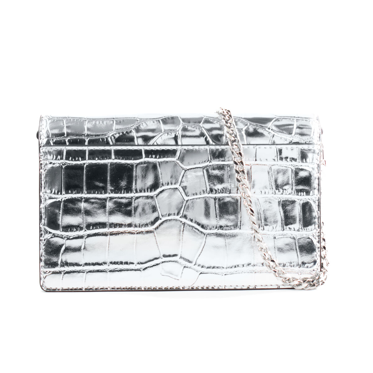 Bolso Bandolera Michael Kors 32F4SJ6C8K-SILVER Gris 22 x 14 x 6 cm