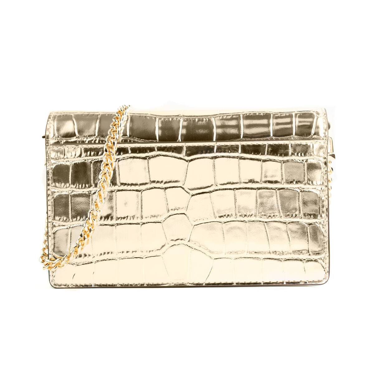 Bolso Bandolera Michael Kors 32F4GJ6C8K-PALE-GOLD Dorado 22 x 14 x 6 cm