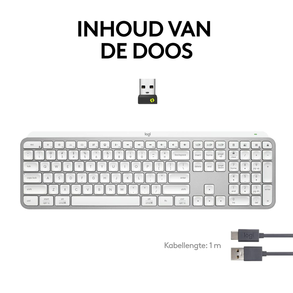 Teclado Logitech 920-011588 Qwerty Español QWERTY Qwerty US