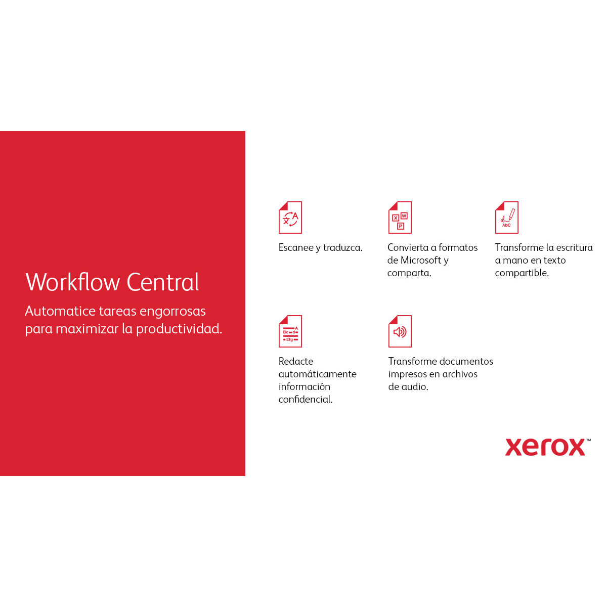 Impresora Multifunción Xerox B625V_DN