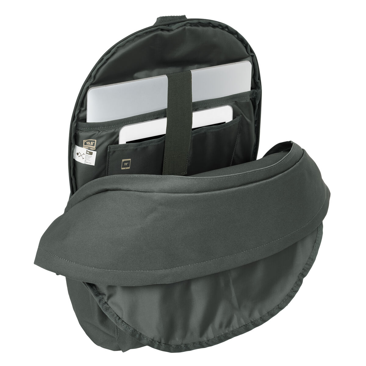 Mochila para Portátil Harper & Neyer +usb harper & neyer Gris 31 x 44 x 18 cm