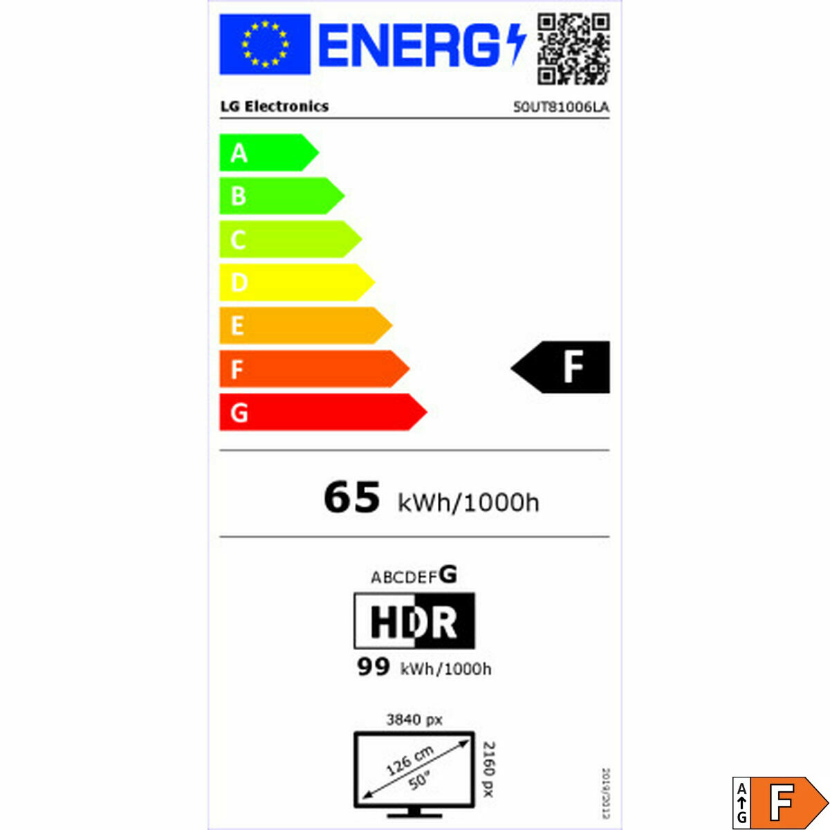 Smart TV LG 50UT81006LA.AEU 4K Ultra HD 50"