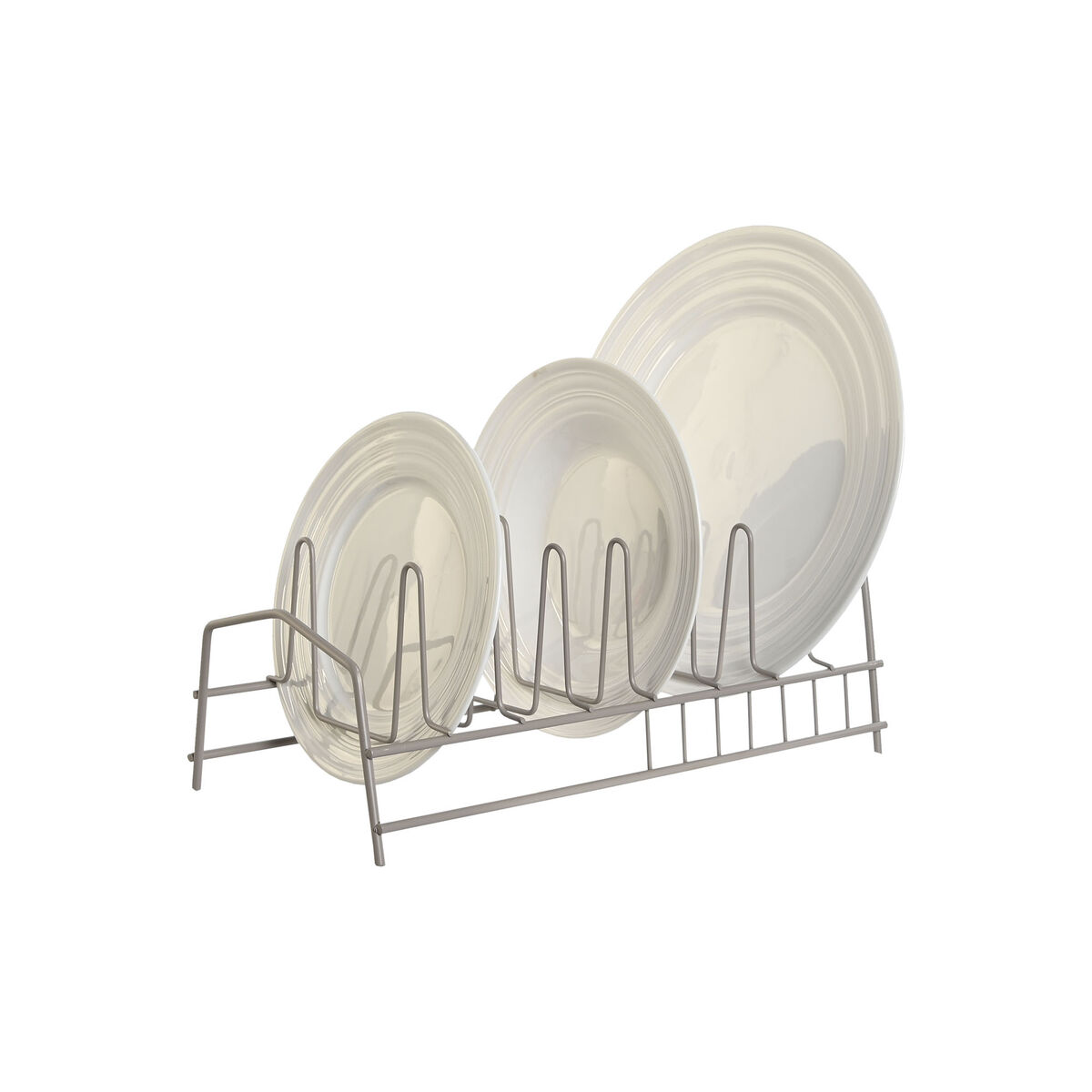 Escurridor para Fregadero Home ESPRIT Beige Gris 35 x 18 x 10 cm (2 Unidades)