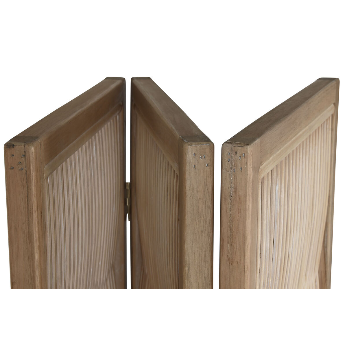 Biombo Home ESPRIT Marrón Abeto 138 X 3,5 X 186 cm