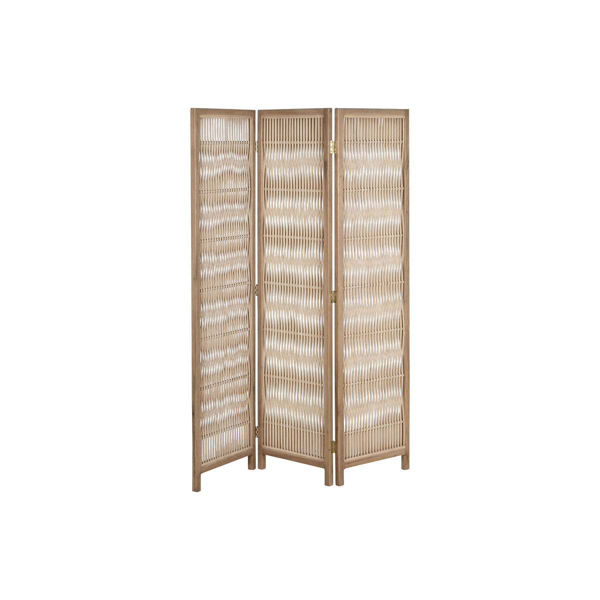 Biombo Home ESPRIT Marrón Abeto 138 X 3,5 X 186 cm