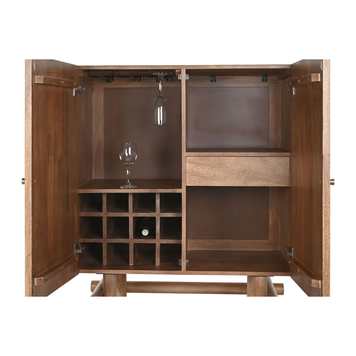 Botellero Home ESPRIT Natural 90 x 45 x 156 cm