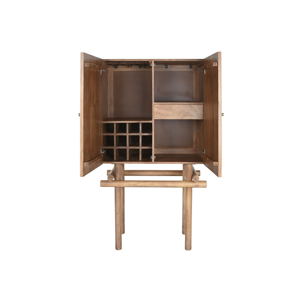 Botellero Home ESPRIT Natural 90 x 45 x 156 cm