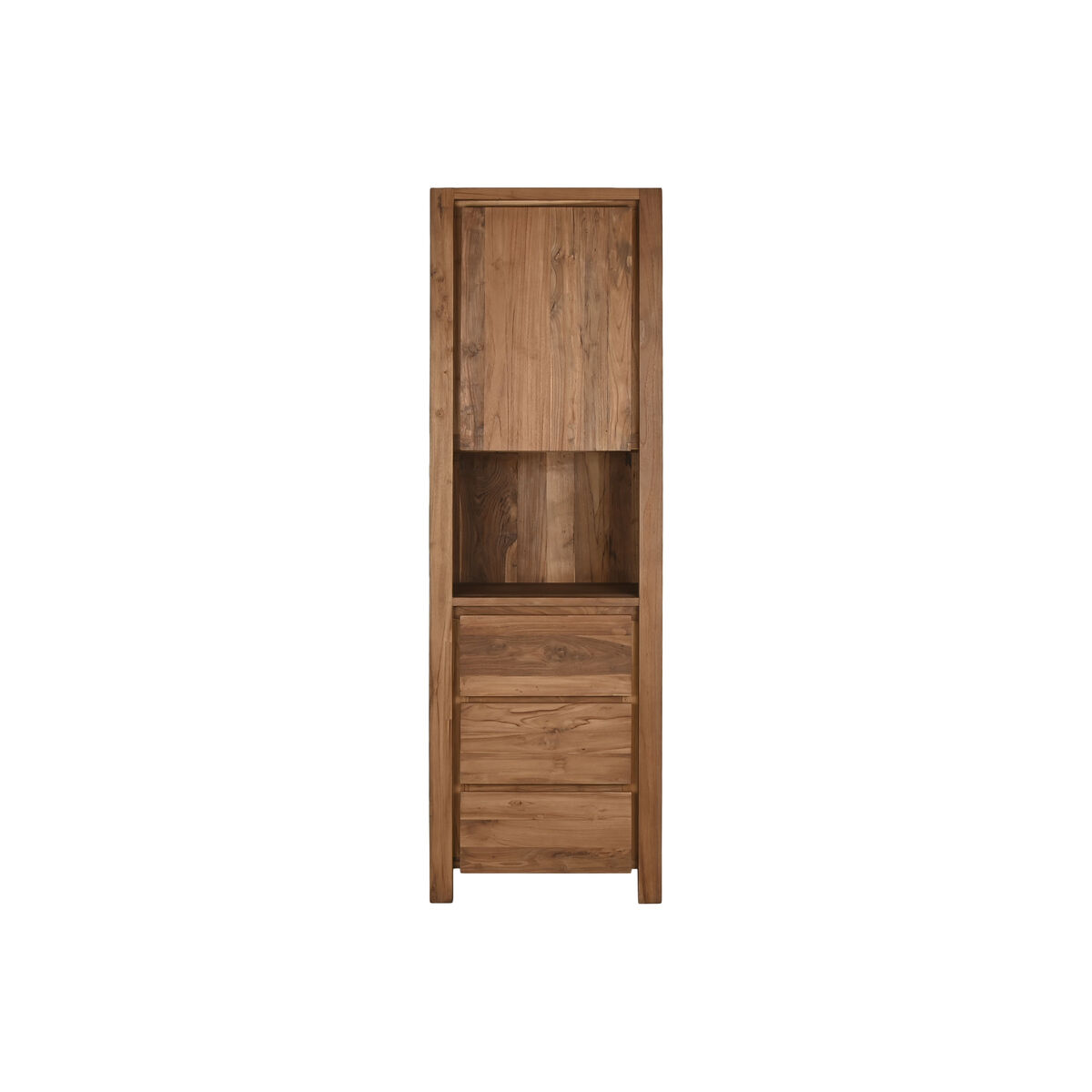 Mueble Auxiliar Home ESPRIT Natural madera de teca 60 x 40 x 190 cm