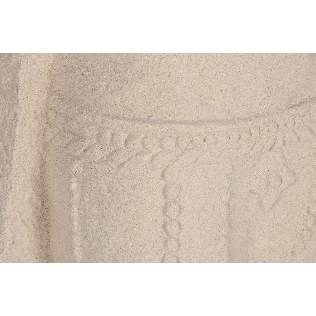 Figura Decorativa Home ESPRIT Blanco Negro Buda 40 x 27 x 148 cm