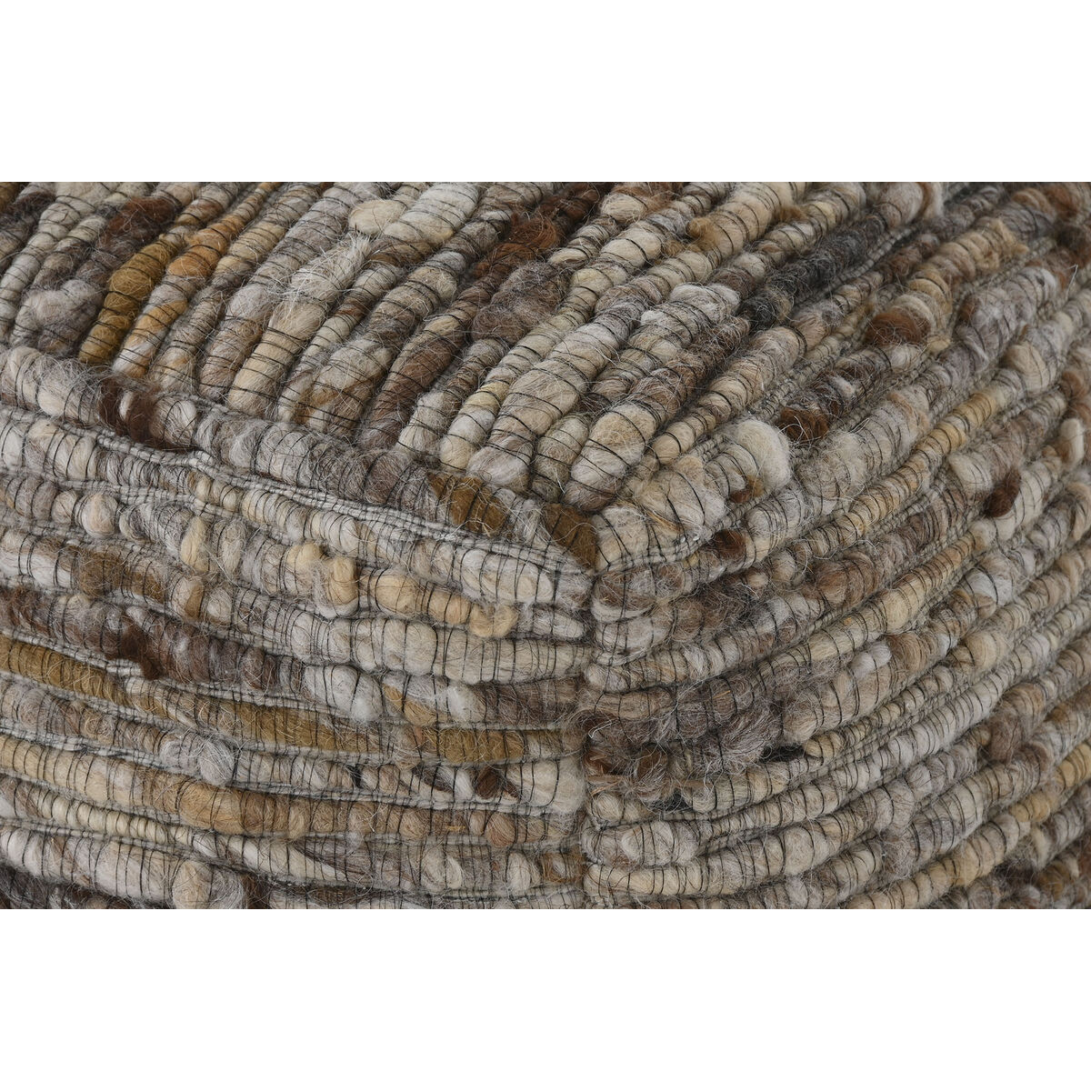 Reposapiés Home ESPRIT Marrón 45 x 45 x 45 cm