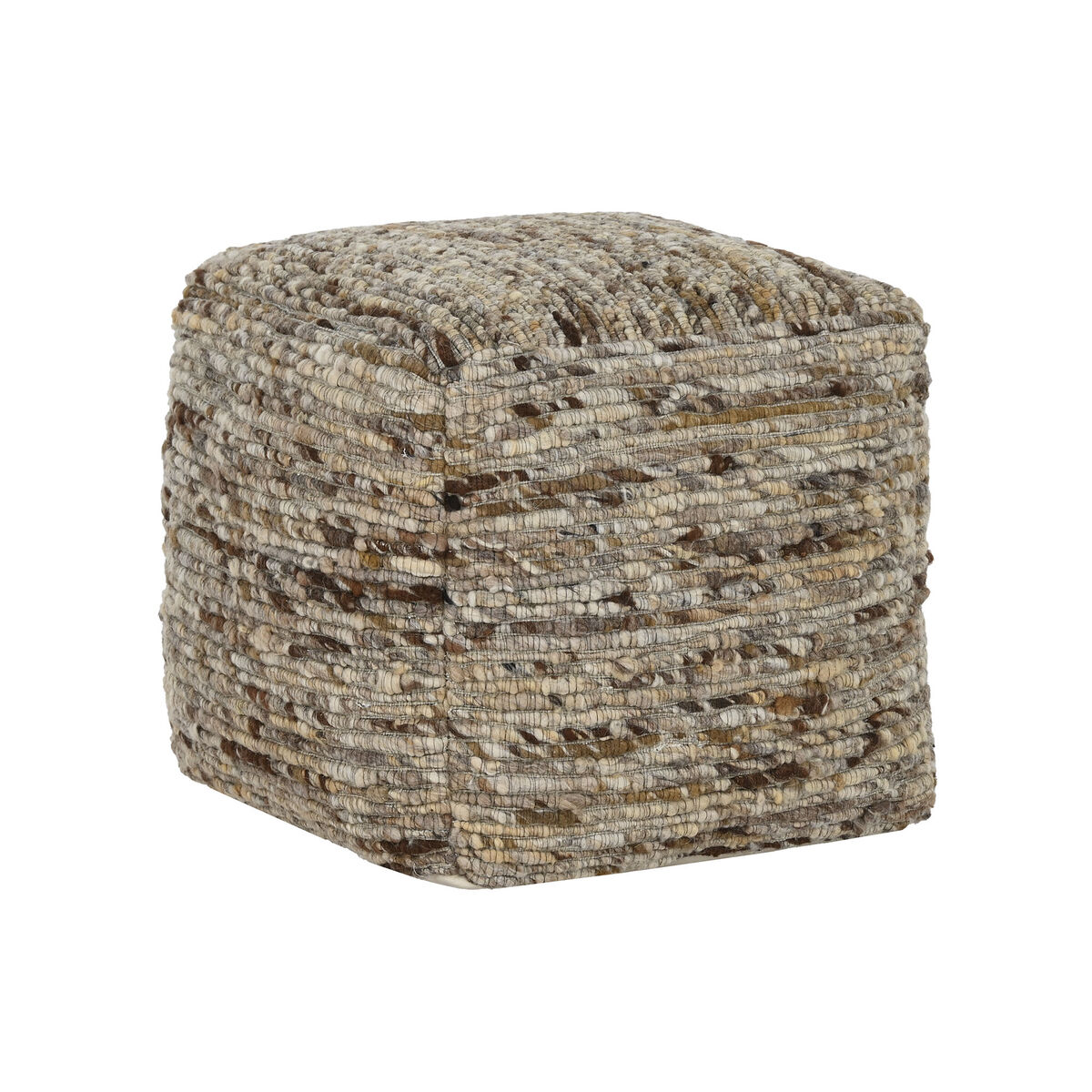 Reposapiés Home ESPRIT Marrón 45 x 45 x 45 cm