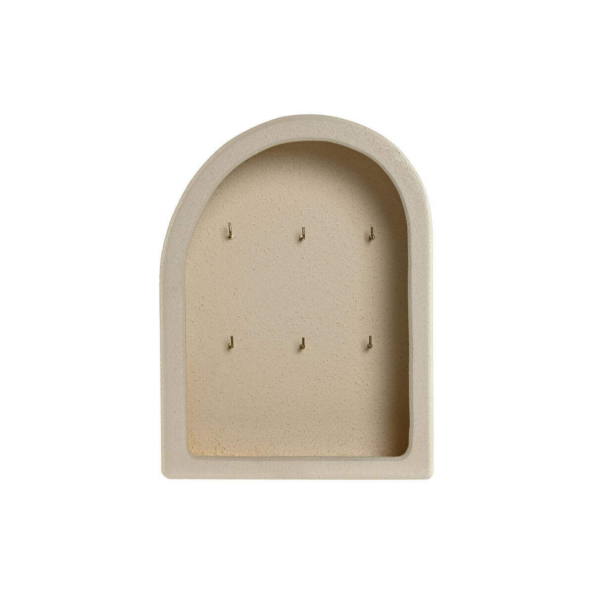 Armario de llaves Home ESPRIT Beige 20,5 X 8,5 X 27,5 cm