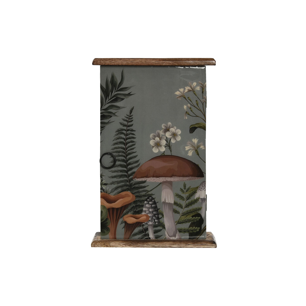 Armario de llaves Home ESPRIT Natural 18 x 7,5 x 28 cm