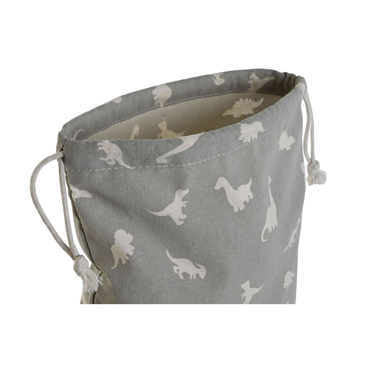 Mochila Saco Infantil DKD Home Decor Blanco Gris 24 x 2 x 26 cm (2 Unidades)
