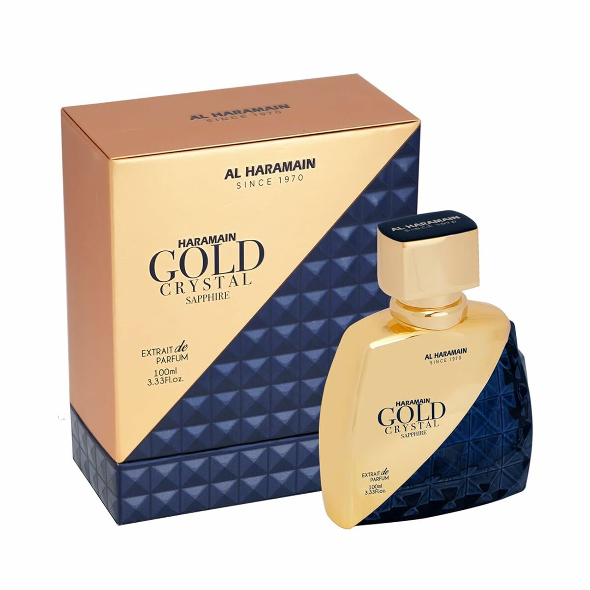 Perfume Unisex Al Haramain Haramain Gold Crystal Sapphire 100 ml