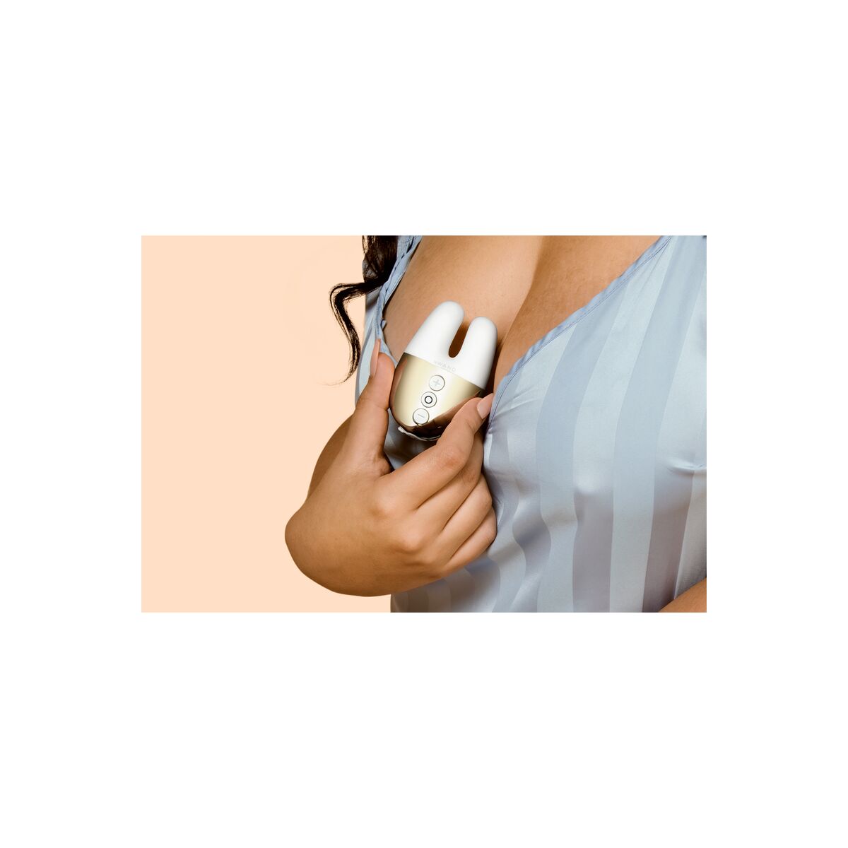 Vibrador Doble Estimulación Le Wand Blanco