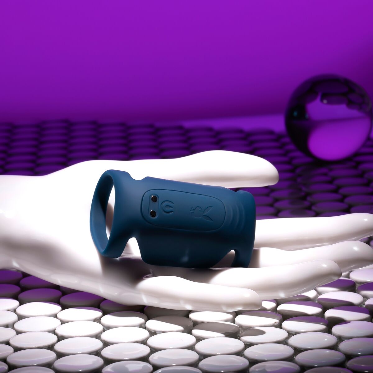 Anillo Vibrador Evolved Playboy Azul