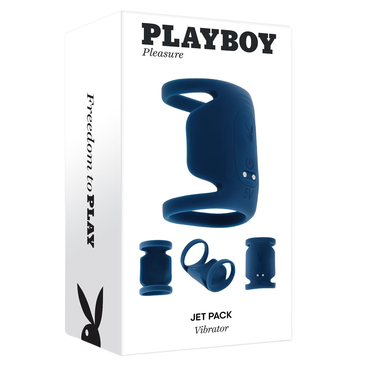 Anillo Vibrador Evolved Playboy Azul