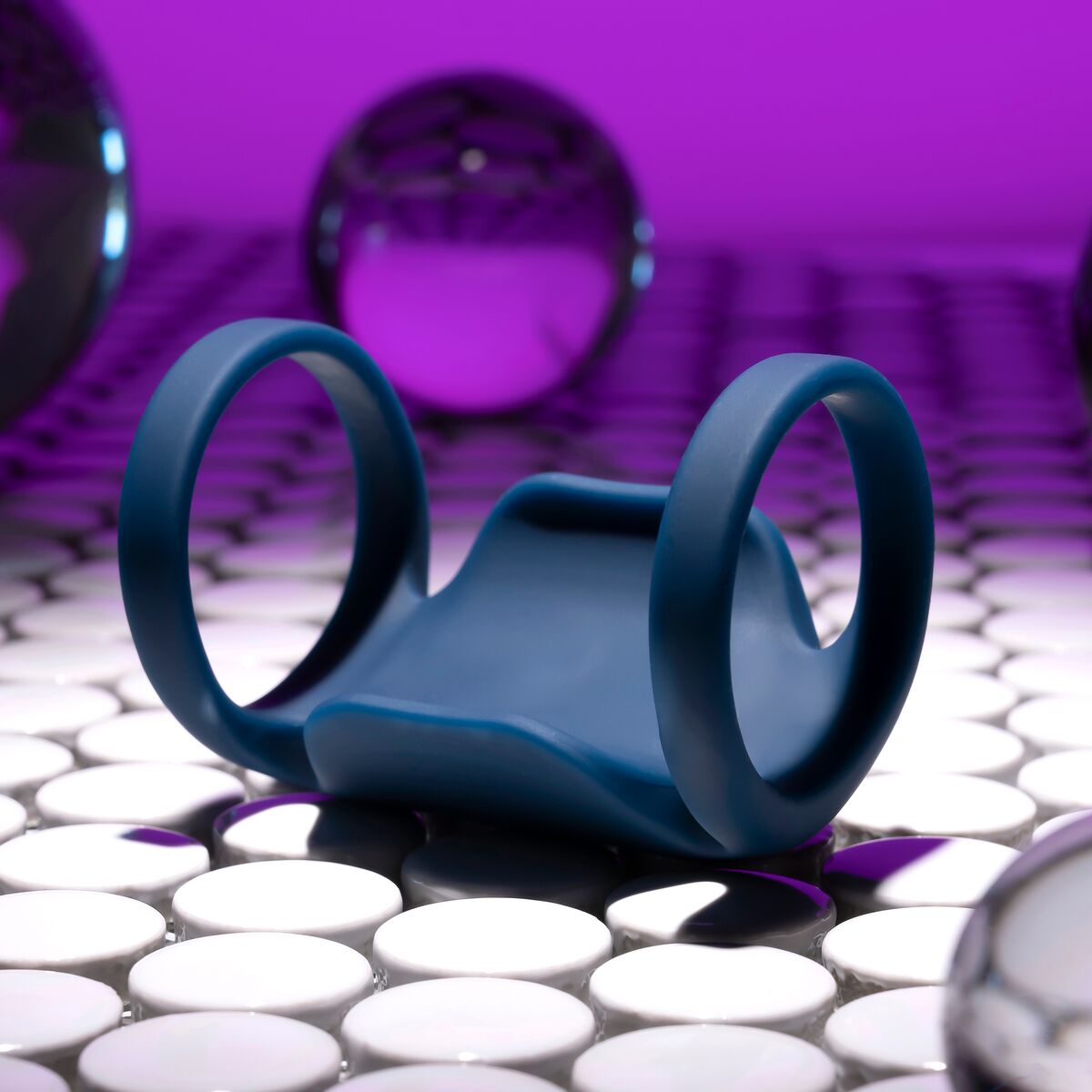 Anillo Vibrador Evolved Playboy Azul