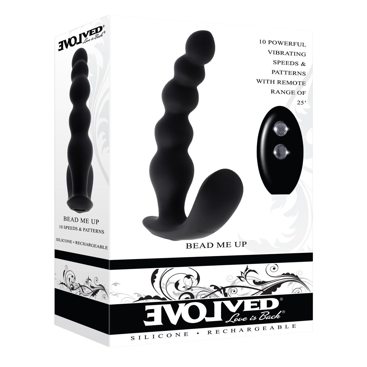 Vibrador anal Evolved Negro