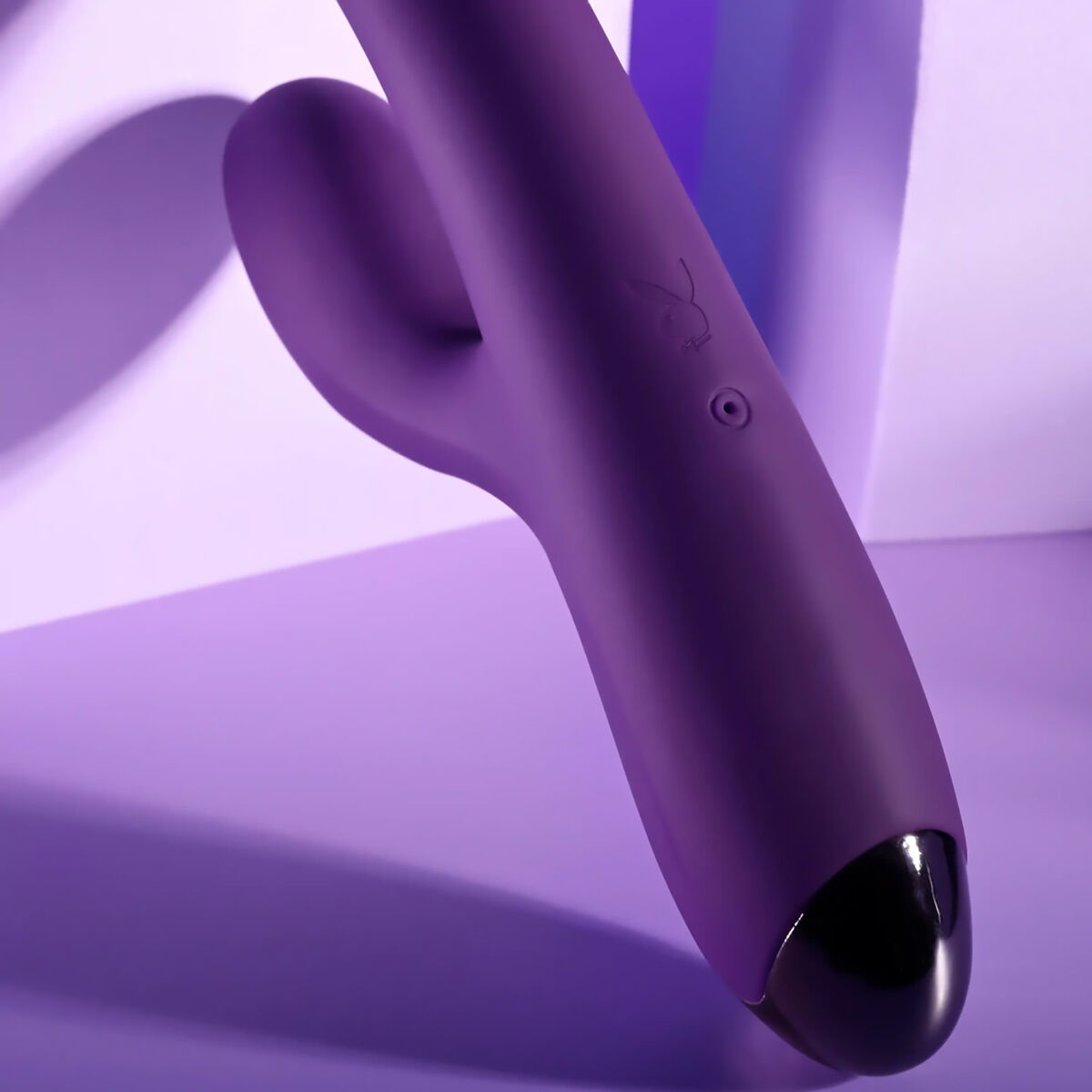 Vibrador Doble Estimulación Evolved Playboy Morado Púrpura