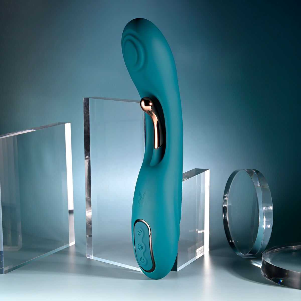 Vibrador Doble Estimulación Evolved Playboy Verde