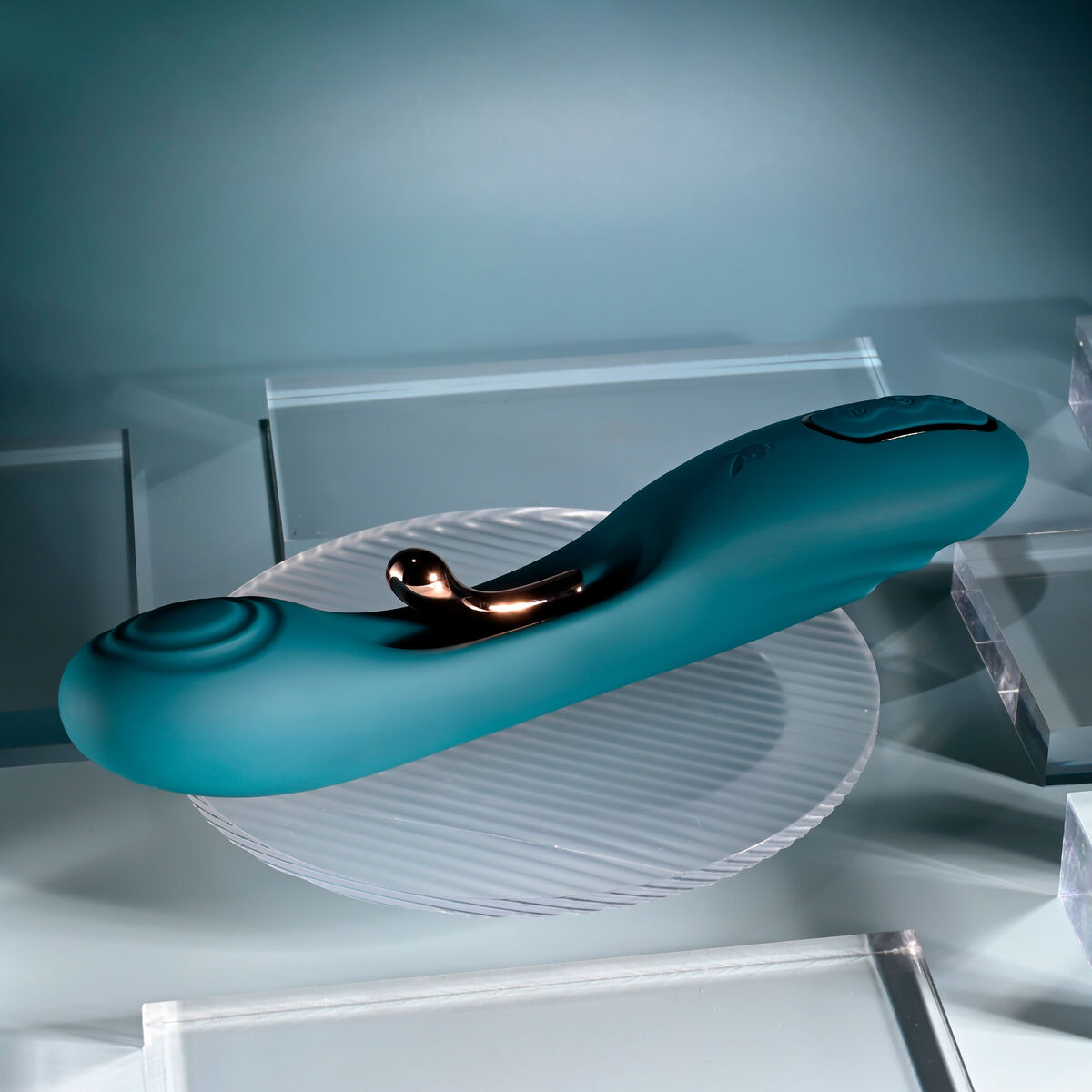 Vibrador Doble Estimulación Evolved Playboy Verde