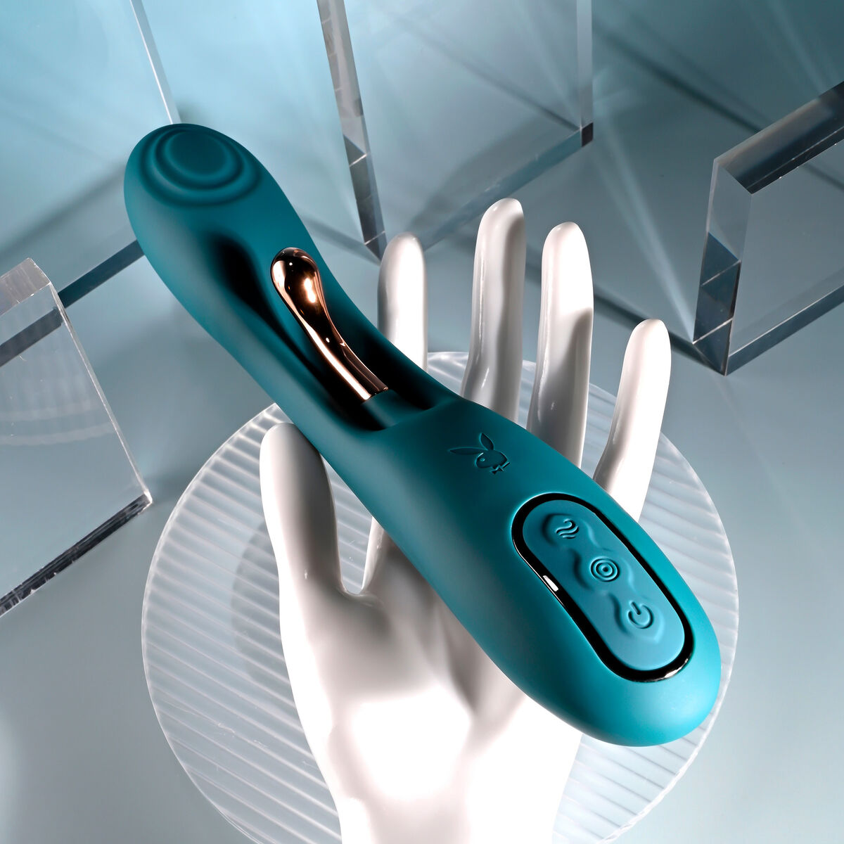 Vibrador Doble Estimulación Evolved Playboy Verde