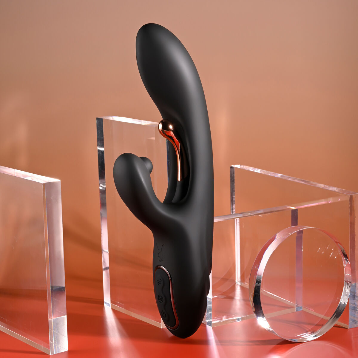 Vibrador Doble Estimulación Evolved Playboy Negro