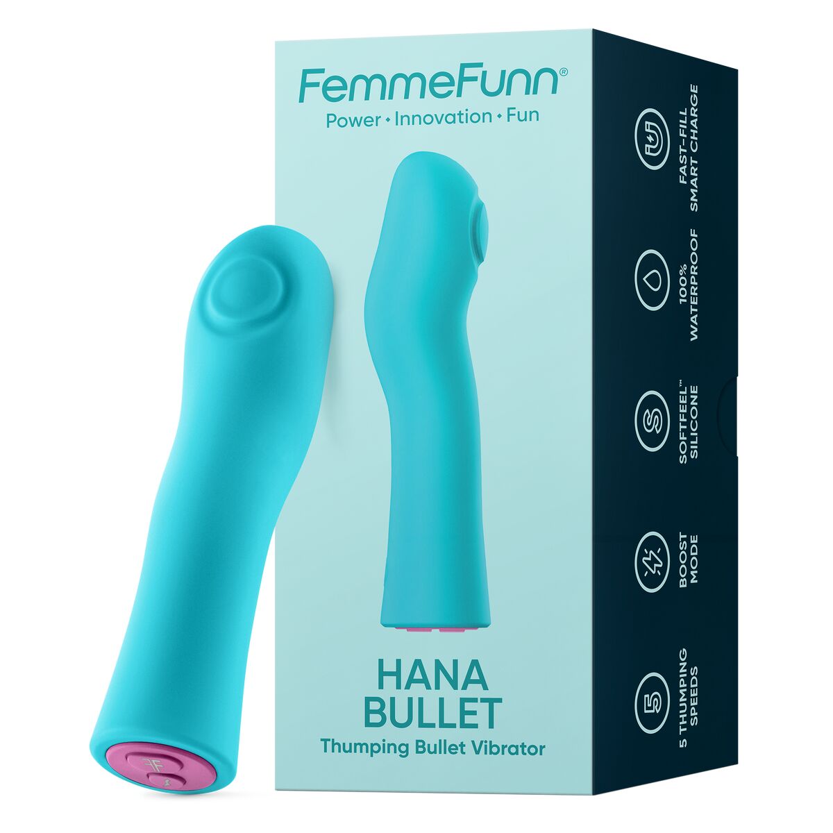 Mini Vibrador FemmeFunn Azul