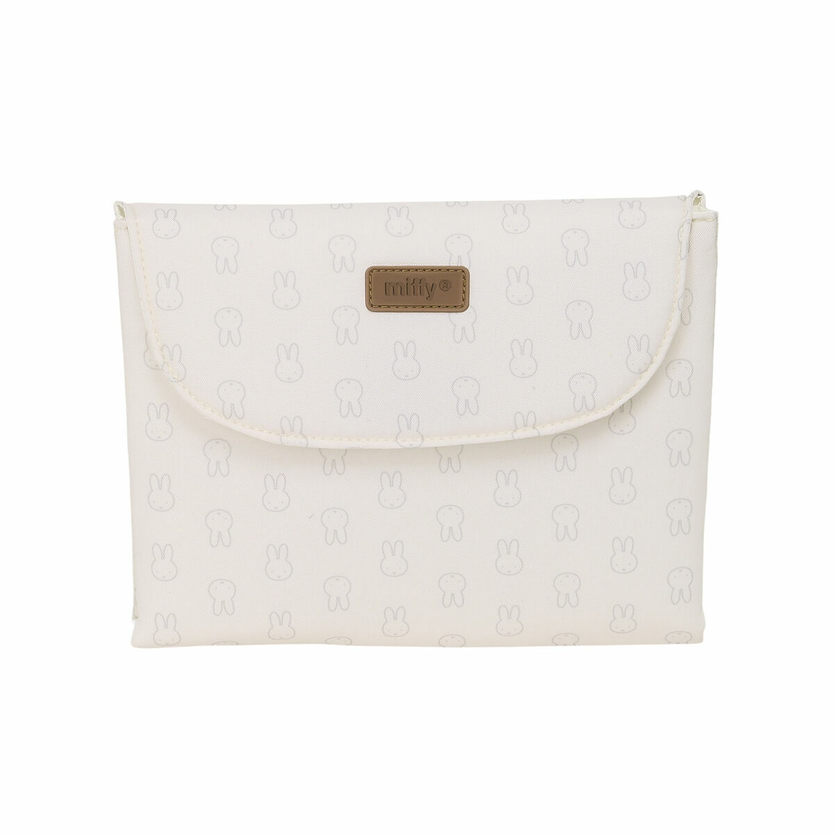Cambiador de bebé portátil Miffy Moon Azul Beige