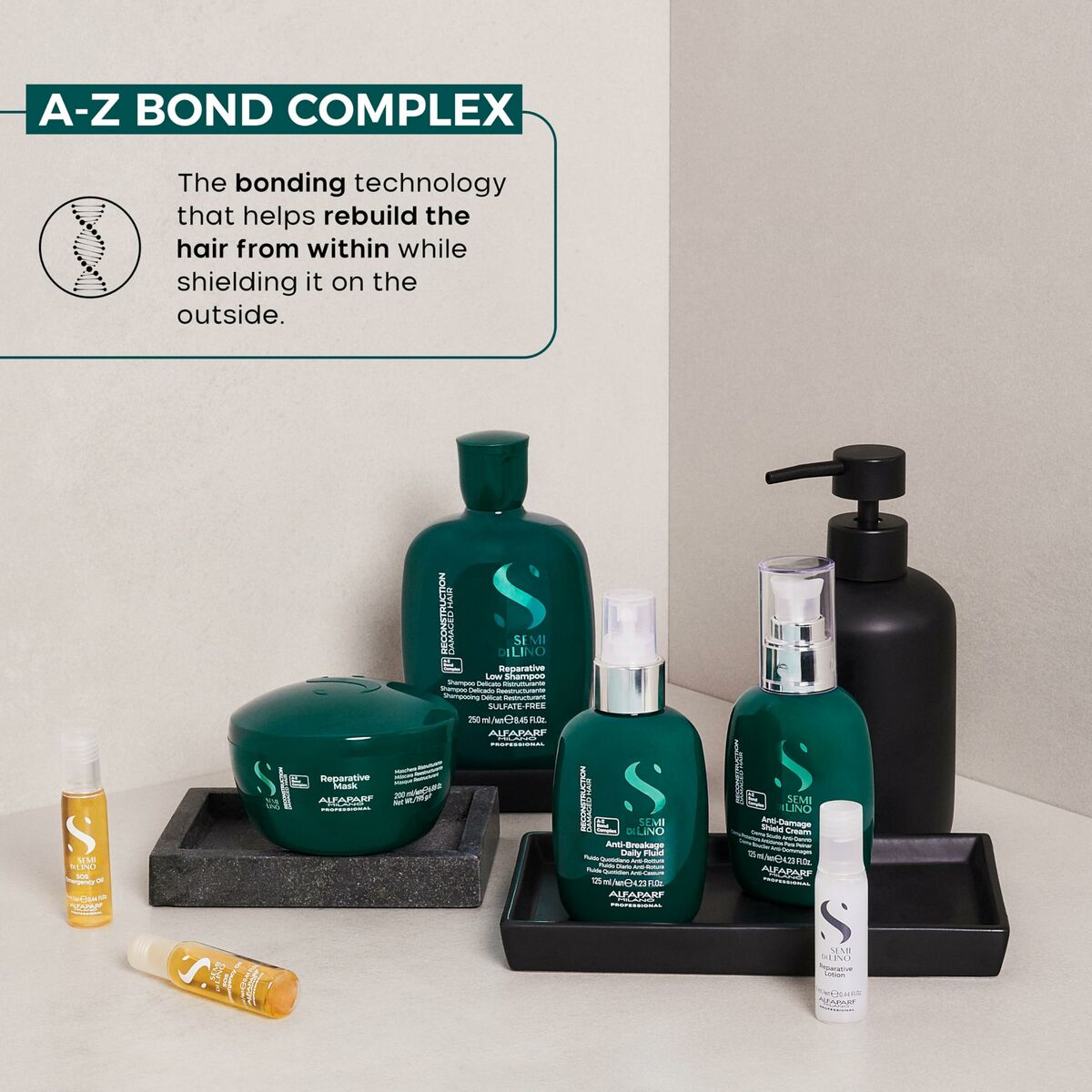 Crema de Peinado Alfaparf Milano Semi Di Lino Reconstruction 125 ml