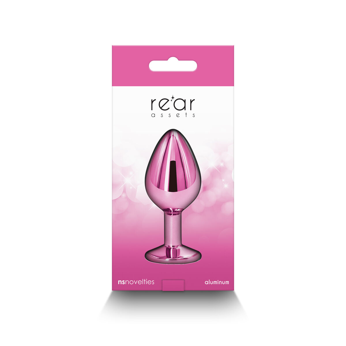 Plug Anal NS Novelties Rear Assets Rosa (7,6 cm)