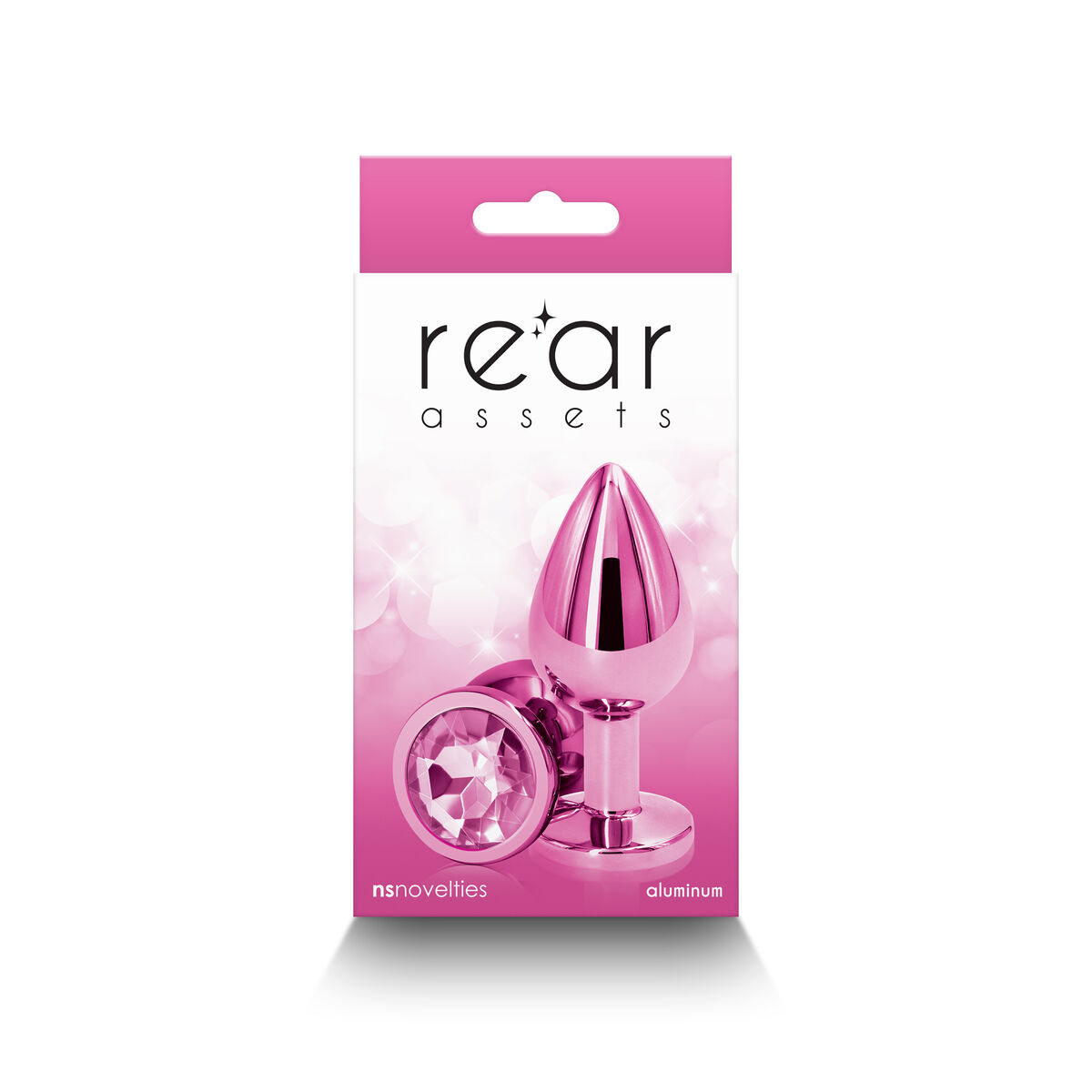 Plug Anal NS Novelties Rear Assets Rosa (7,6 cm)