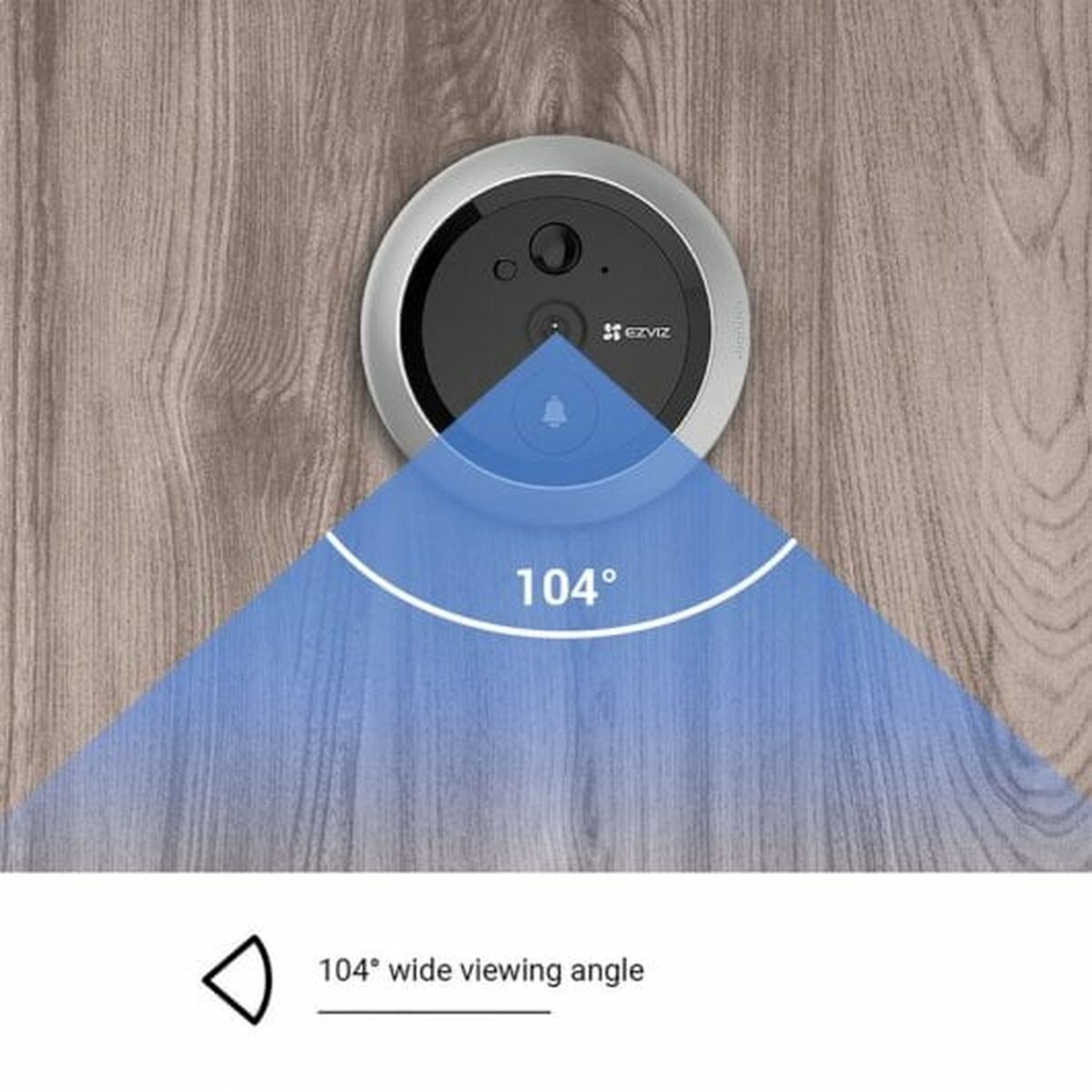 Mirilla Digital Ezviz DP1C (Reacondicionado B)