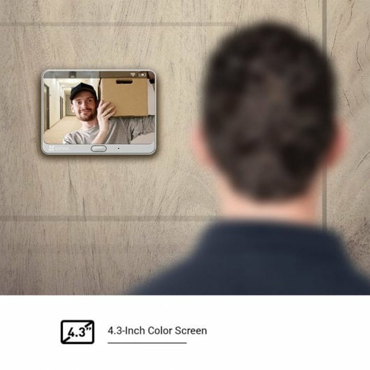 Mirilla Digital Ezviz DP1C (Reacondicionado B)