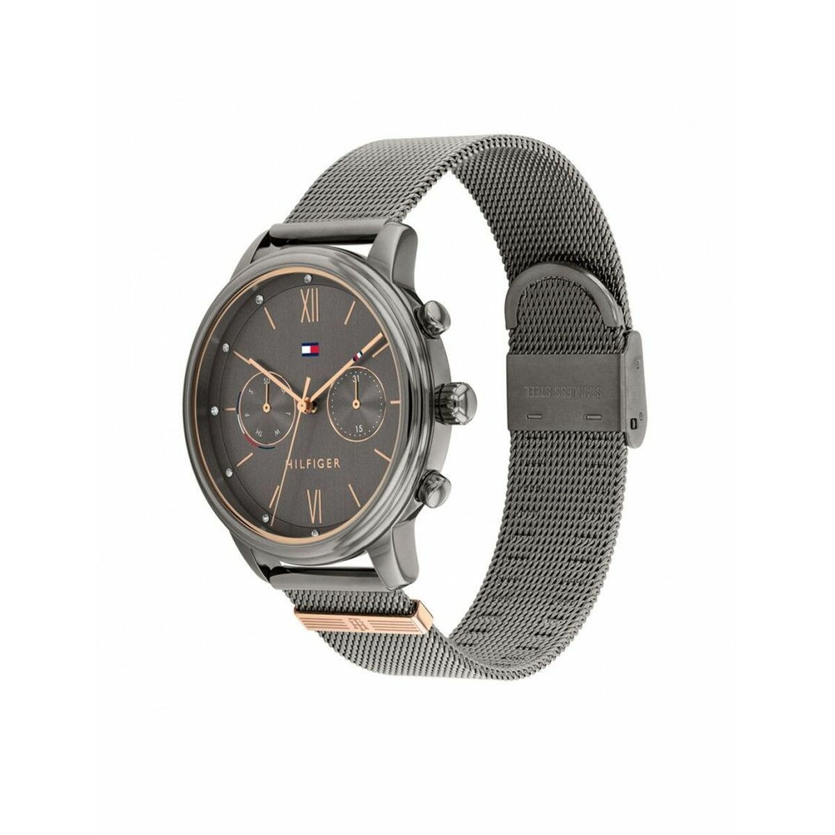 Reloj Unisex Tommy Hilfiger 1782304 Gris oscuro (Ø 37 mm)