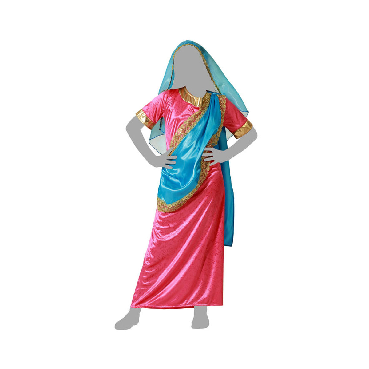 Disfraz para Niños Hindú 5-6 Años