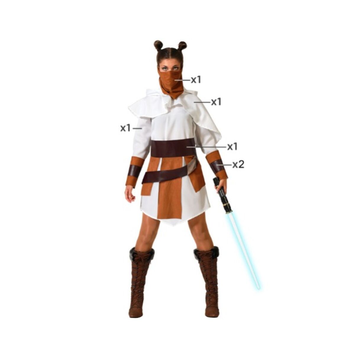 Disfraz para Adultos Blanco M/L