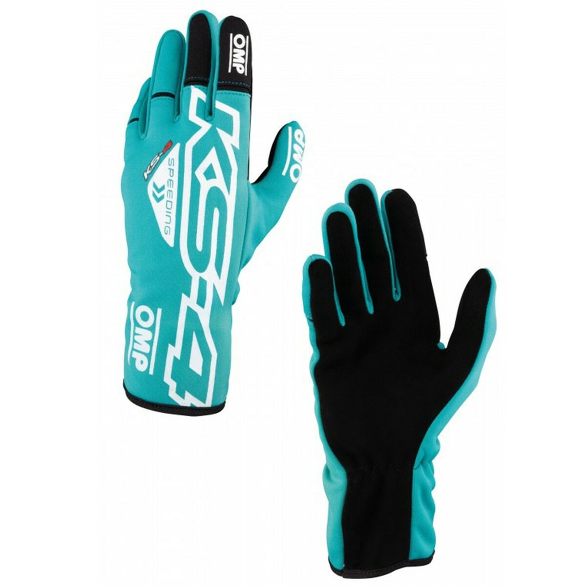 Guantes de Karting para Niño OMP KS-4 Verde 5