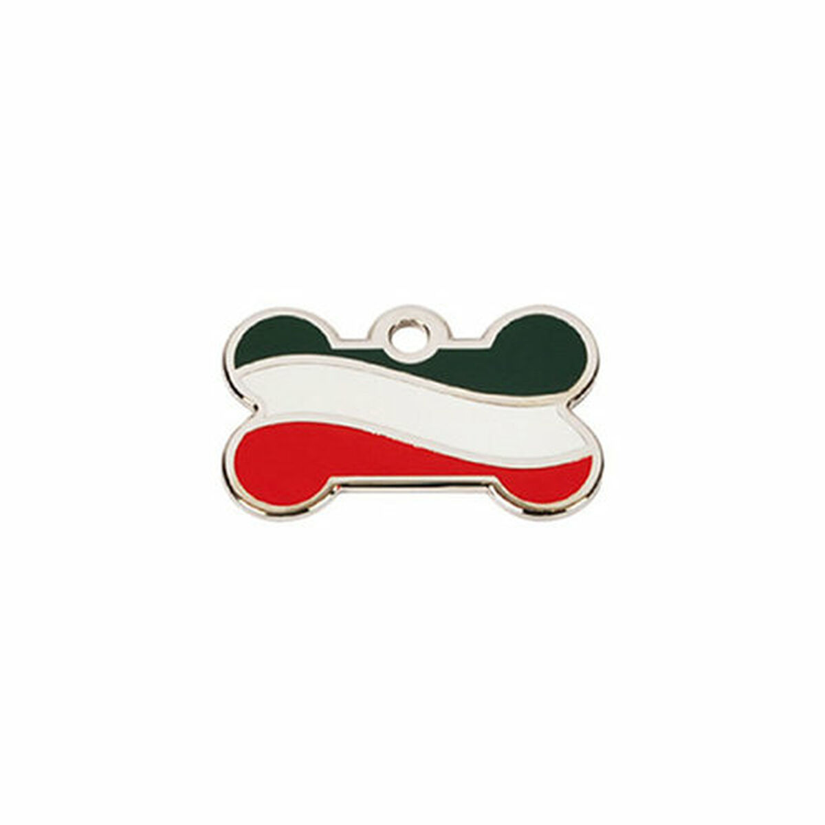 Placa identificativa para collar Imarc Citizen Italia Multicolor Hueso Aluminio