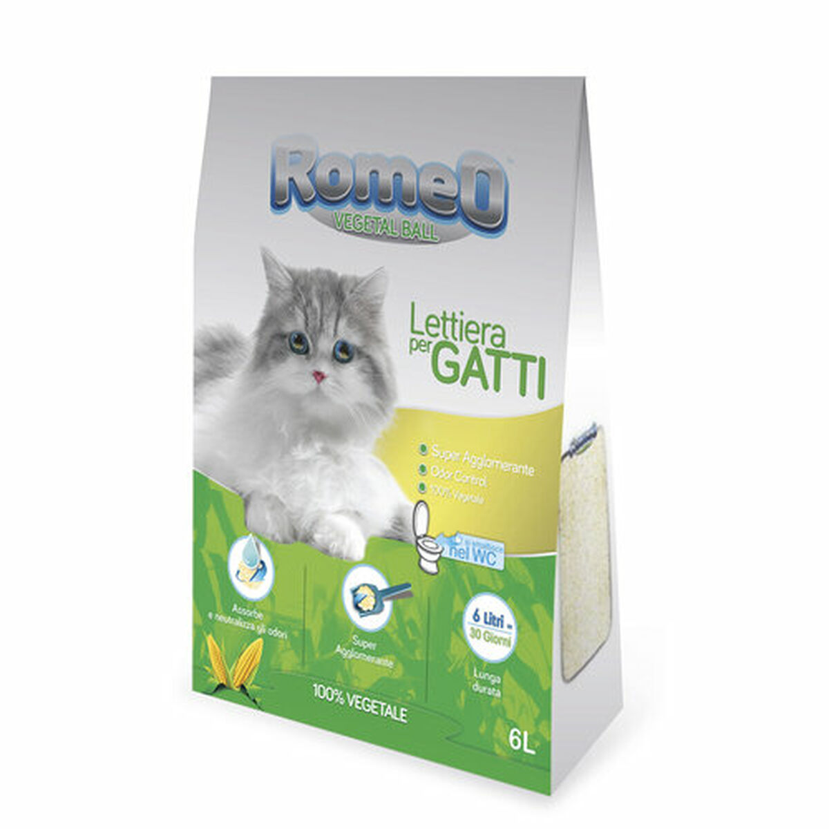 Arena para Gatos Porrini 6 L