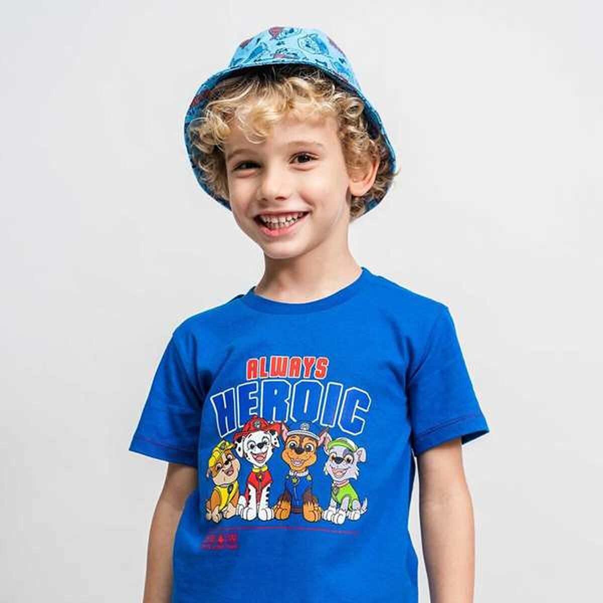 Camiseta de Manga Corta Infantil The Paw Patrol Azul oscuro 6 Años