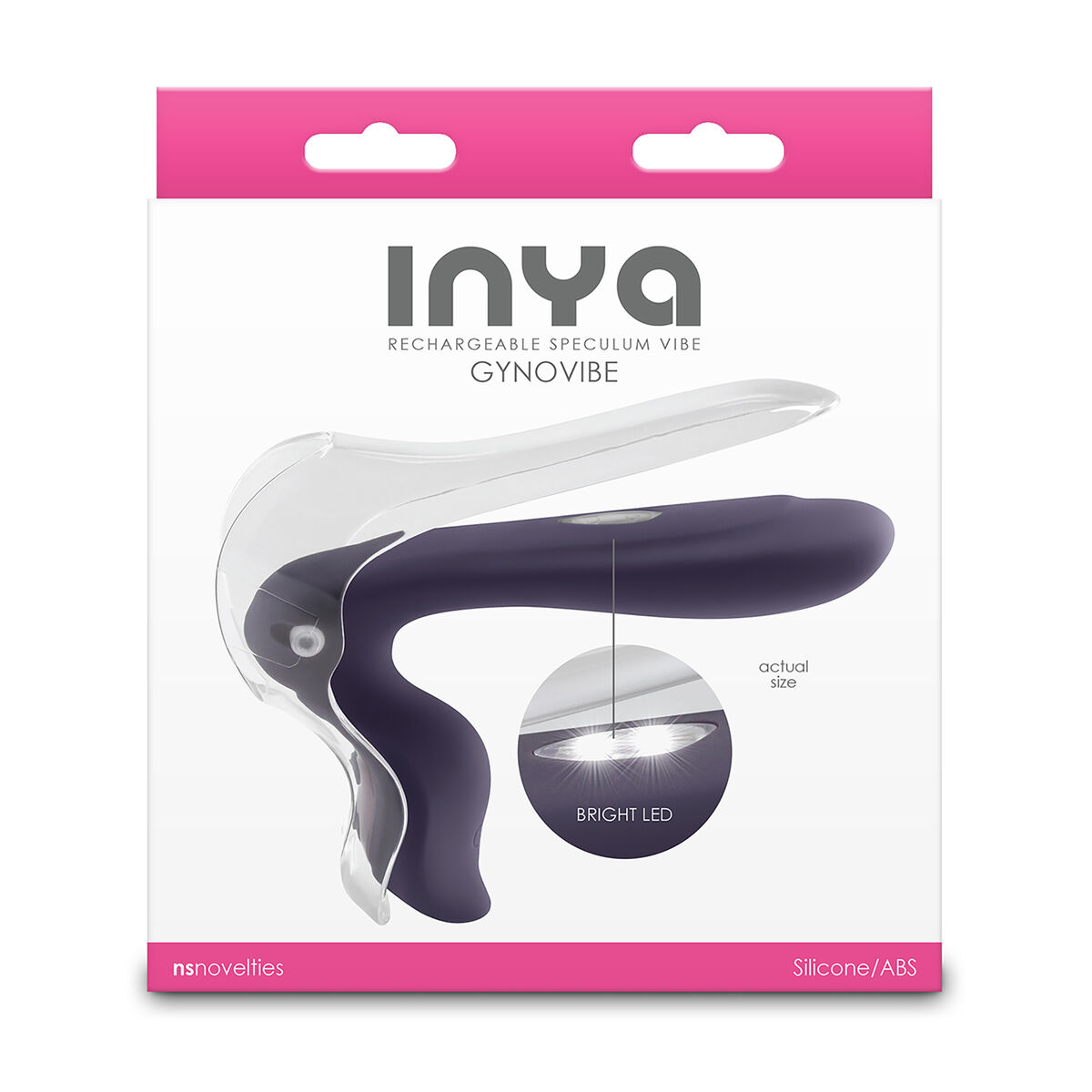 Espéculo Vaginal NS Novelties Inya Gris Ø 3,3 cm