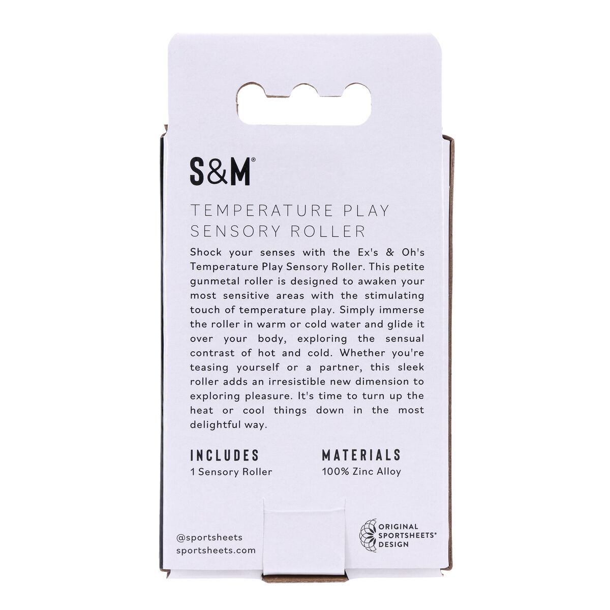 Electroestimulador Sportsheets Sex and Mischief Negro