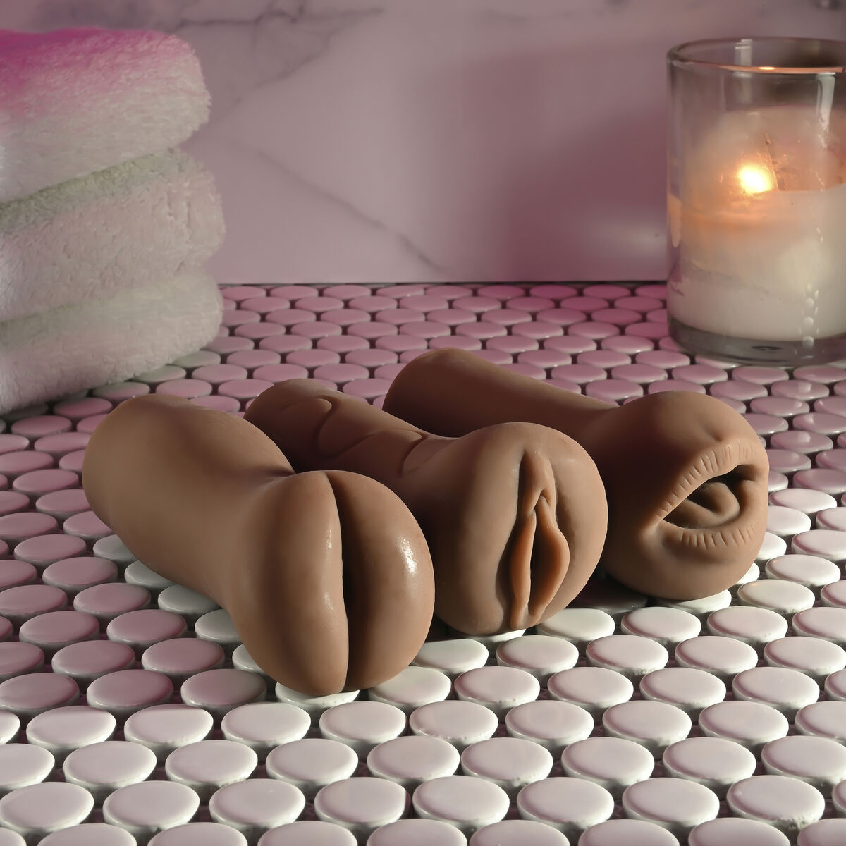 Masturbador Masculino Selopa Selopa Marrón